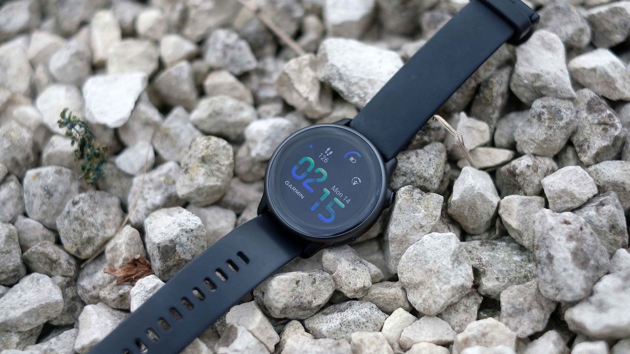 Garmin Vivoactive 6 lying flat on the ground
