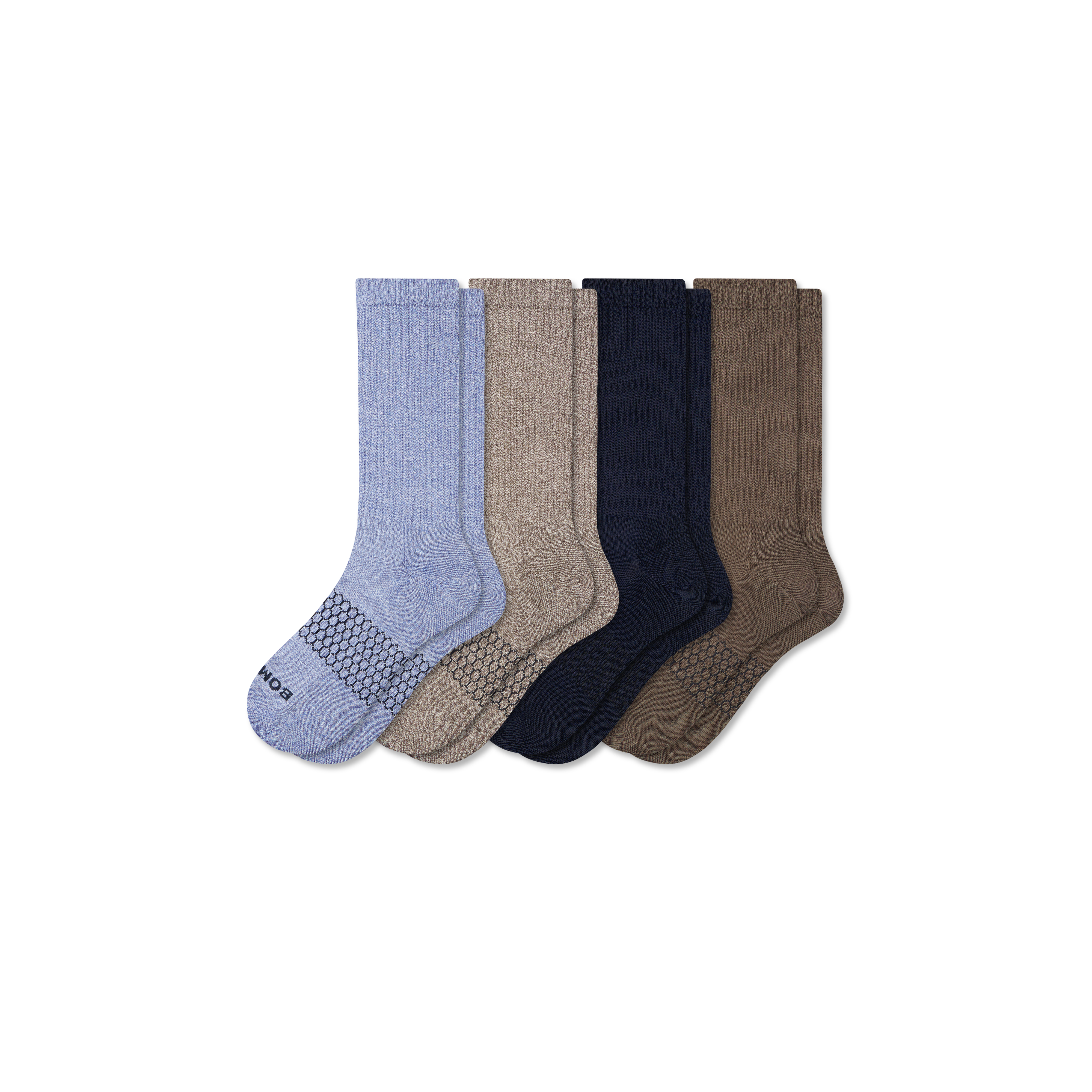Men's Marl Calf Sock 4-Pack