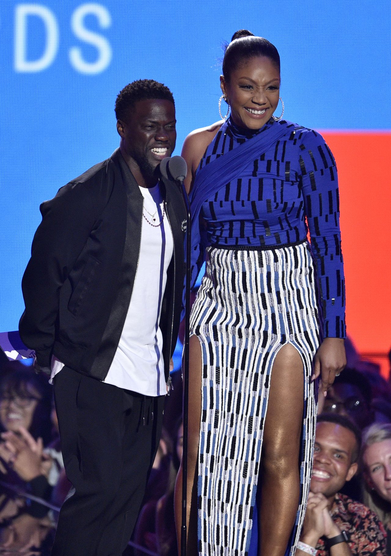 Kevin Hart and Tiffany Haddish.