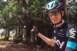 Wout Poels out in South Africa (Credit: Poels)