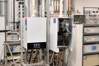 Viessmann's 100% hydrogen boiler prototype for hydrogen heating
