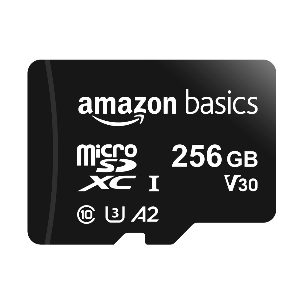 Amazon Basics 256GB Micro SDXC Memory Card