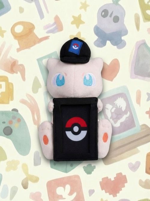 Pokémon TCG: Mew Card-Display Plush