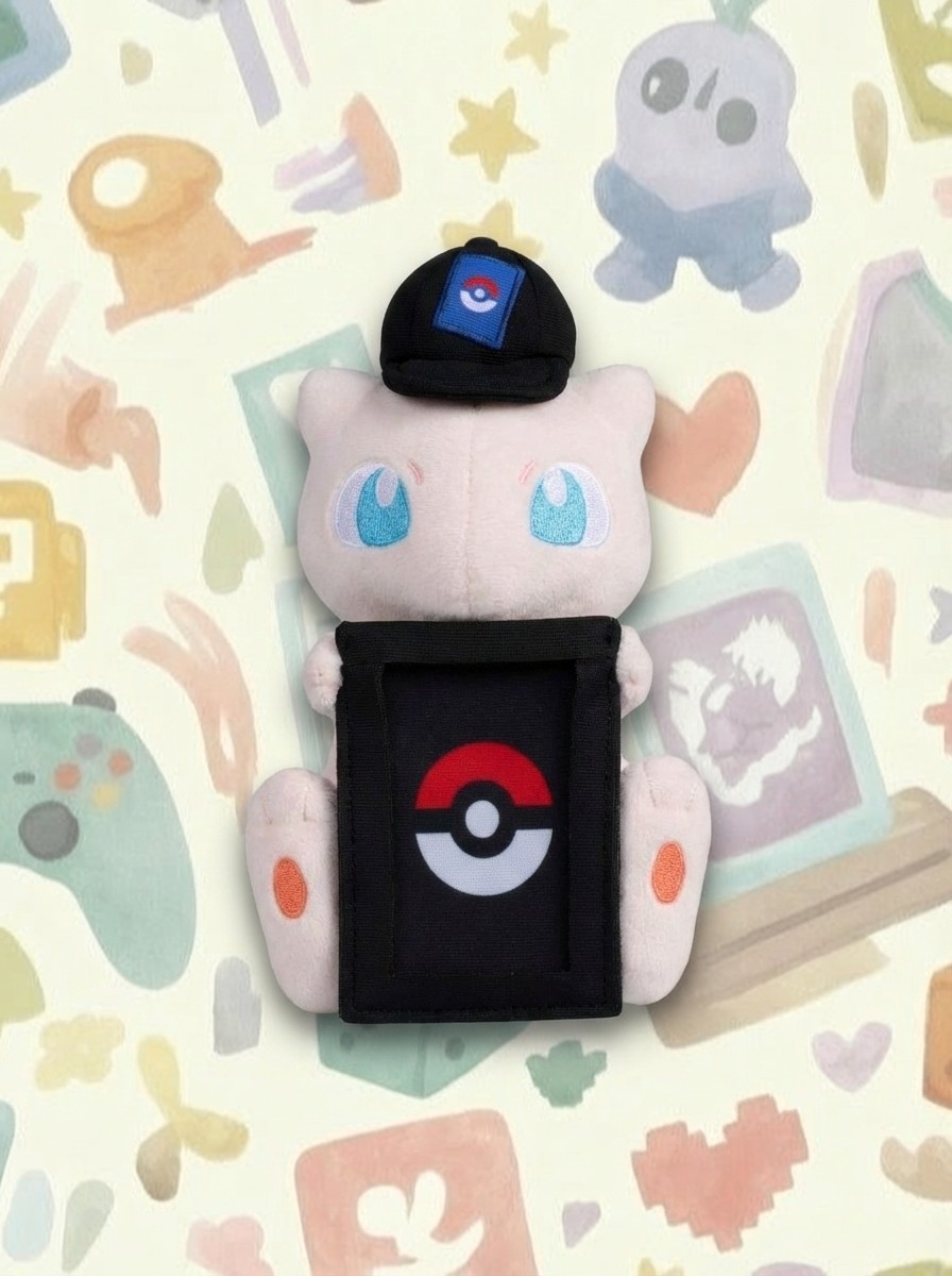 Pokémon TCG: Mew Card-Display Plush