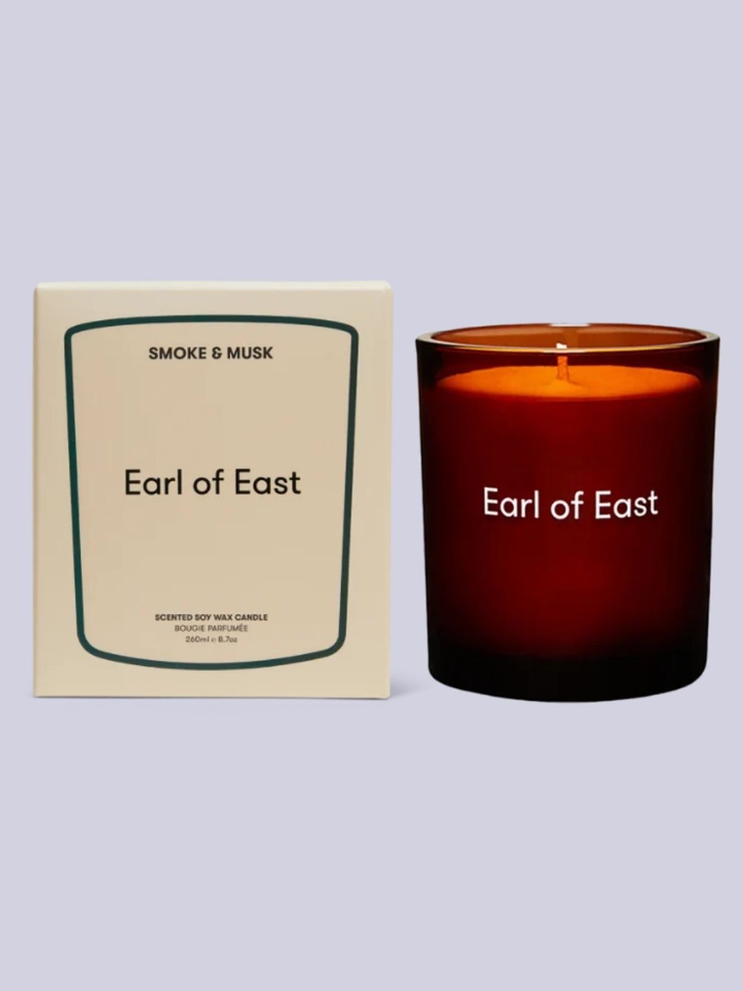 Earl of East, Smoke &amp;amp; Musk Scented Candle, 260ml