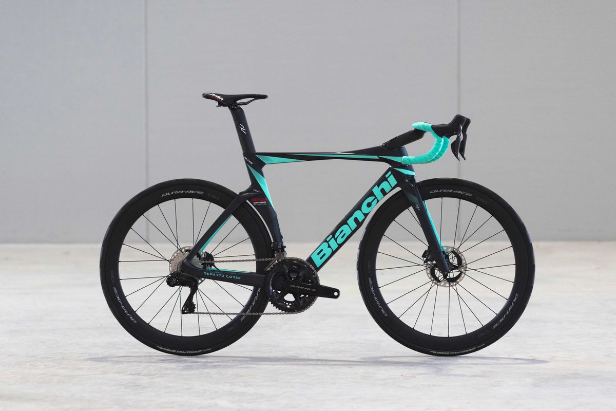 The Arekea-Samsic team will use Bianchi bikes in 2023