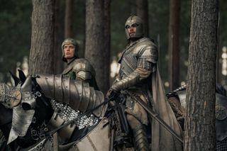 Ser Gwayne Hightower (Freddie Fox) and Ser Cristan Cole (Fabien Frankel) in House of the Dragon season 2 episode 4 recap