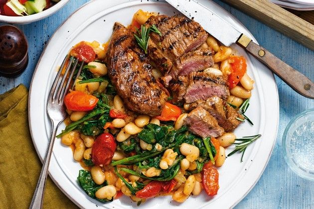 Slimming World's zesty lamb with cannellini Beans | Italian Recipes
