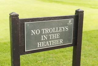 No trolleys in heather