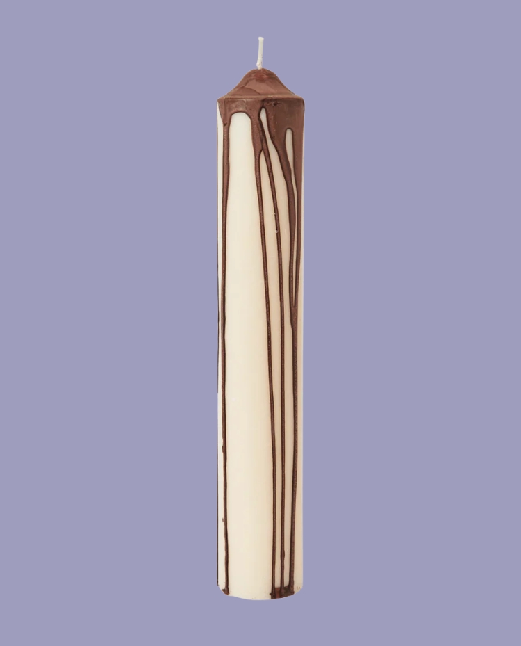Ferm Living, Dryp Pillar Candle - Large