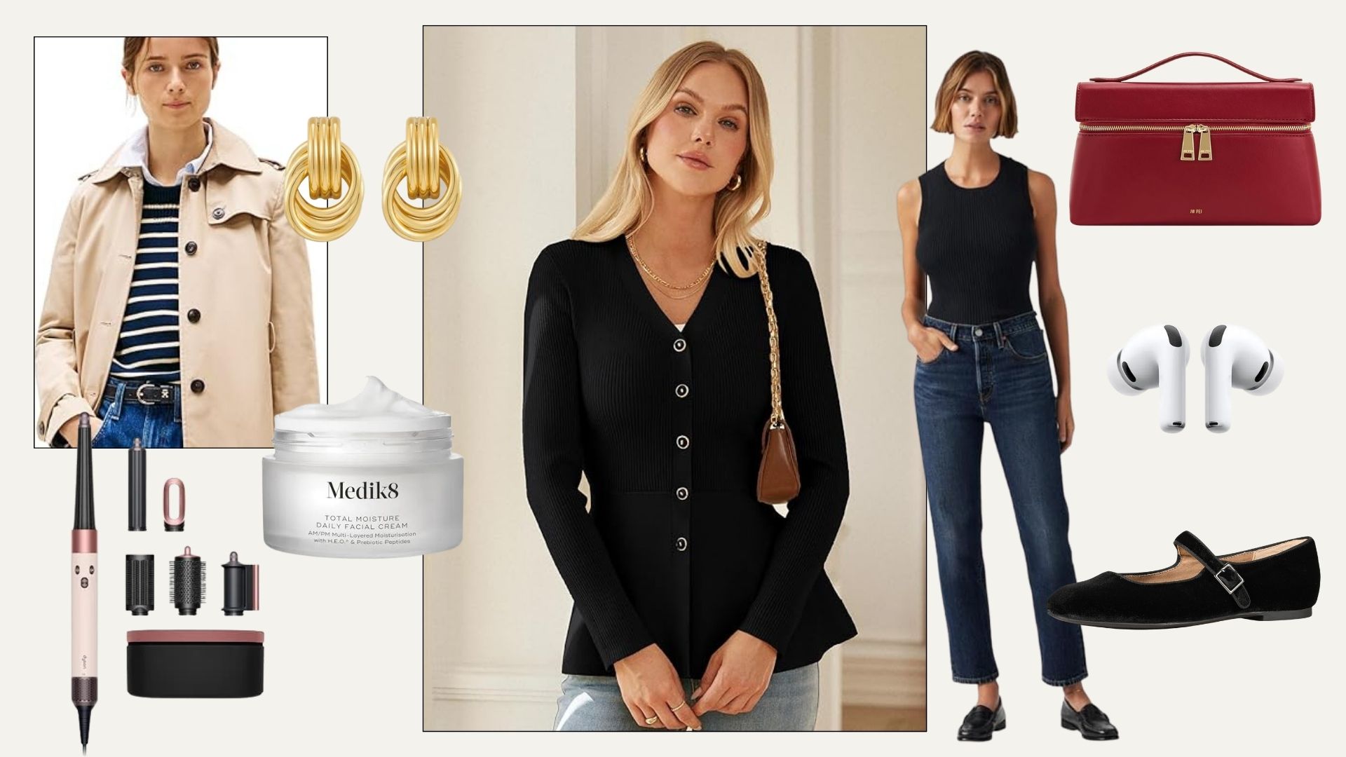 Collage of amazon prime day deals 