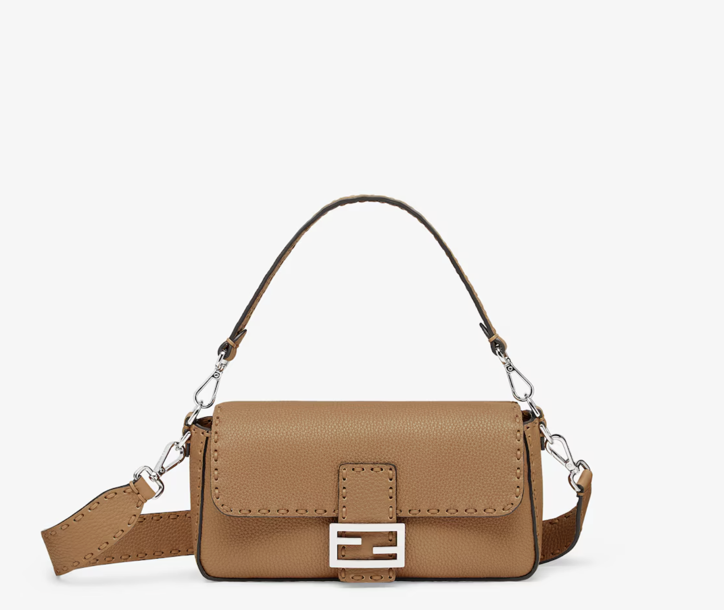 Fendi Baguette brown leather