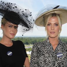 eliza spencer and lady amelia spencer at royal ascot