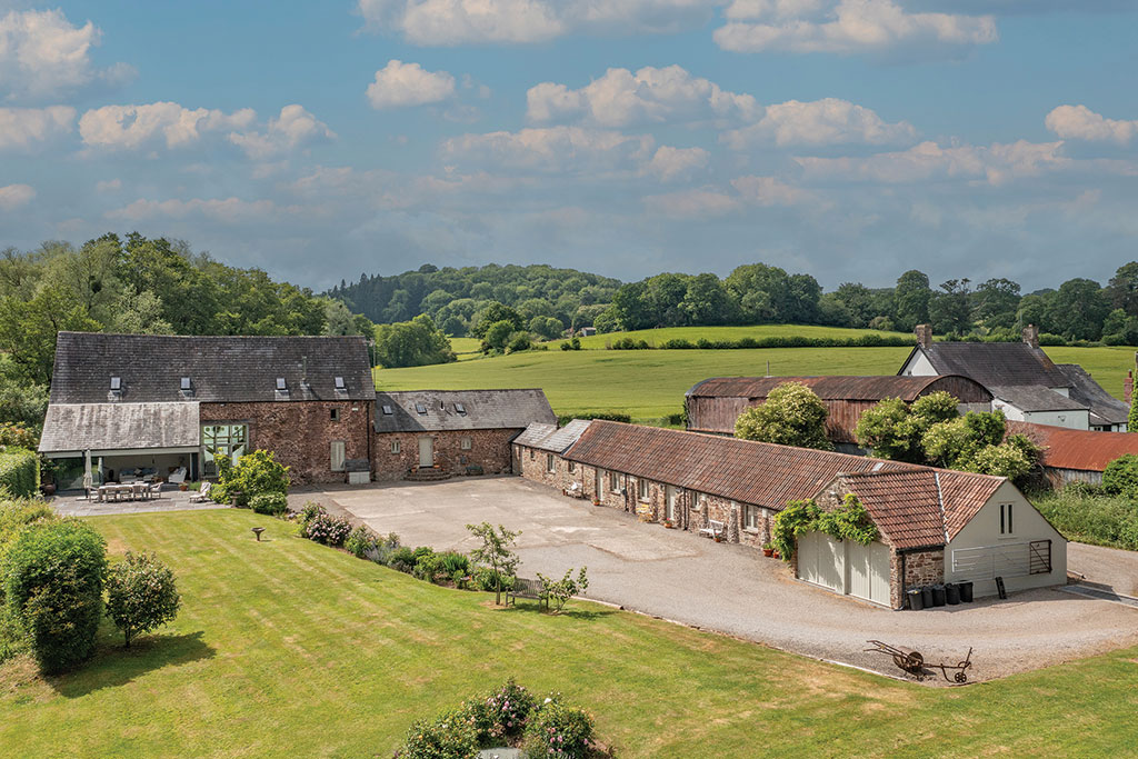 Property for sale: Tregrug Barn, Llangybi, Usk, Monmouthshire