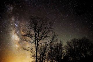 Milky Way Seen from NC Mountains