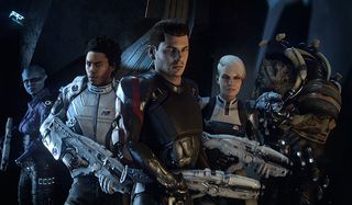 The Mass Effect Andromeda crew