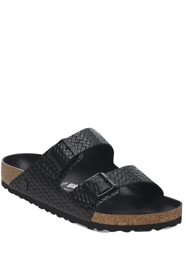 Arizona Rivet Logo Natural Leather