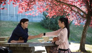 Noah Centineo and Lana Condor in All The Boys I Loved Before