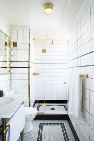 Bathroom of the Ludlow, New York, USA