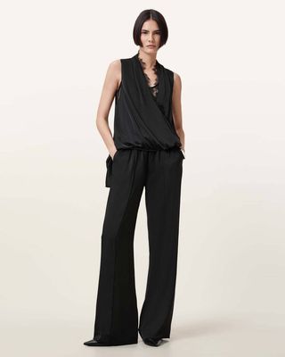 Alba Satin Trousers