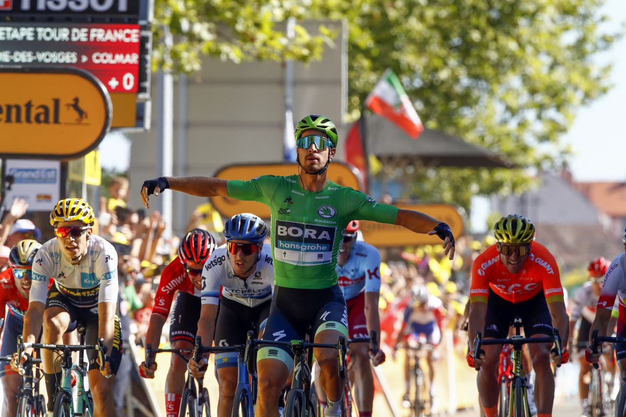 Peter Sagan (Bora-Hansgrohe) wins stage 5