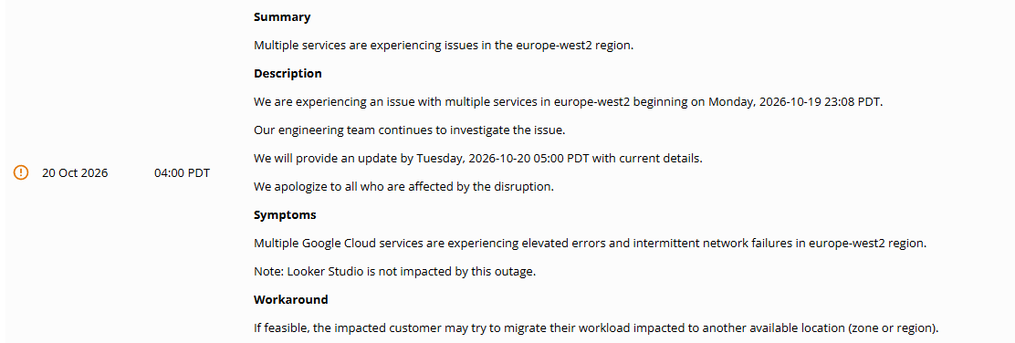 Google Cloud Services