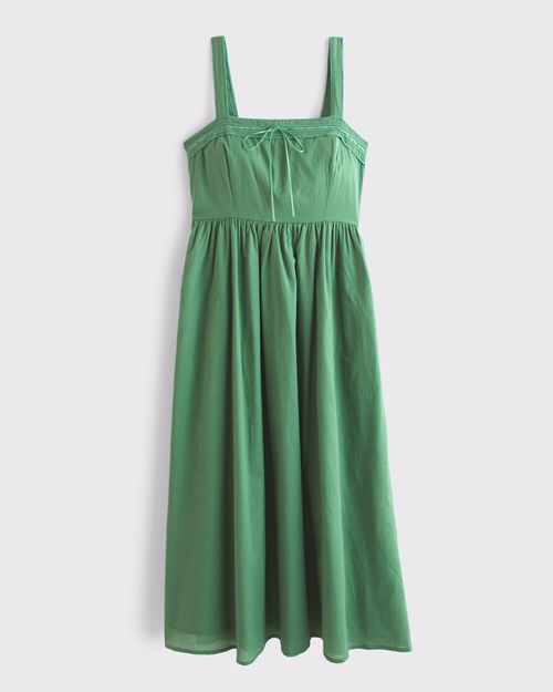 100% Cotton A&f Emerson Midi Dress (Women's)