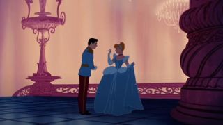 Cinderella and Prince Charming in Cinderella.