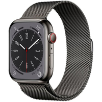 Apple Watch Series 8 (GPS + Cellular) 45mm Stainless Steel: $799.00 now $639.99 at Best Buy