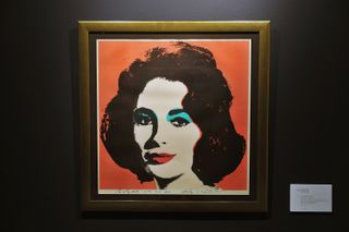 liz taylor andy warhol painting