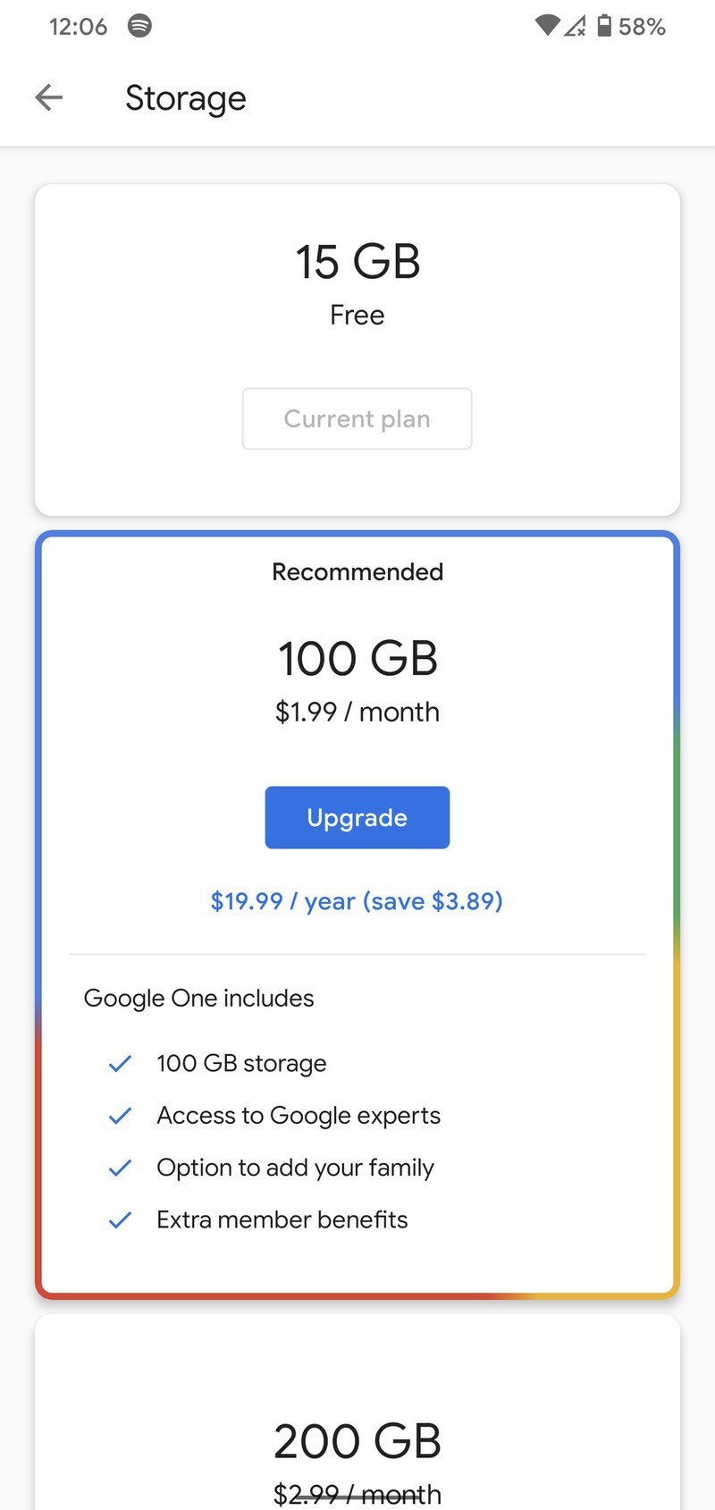 How To Buy Google Drive Storage