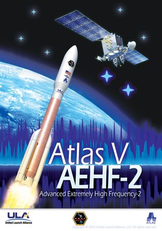 The Second Advanced Extremely High Frequency Satellite Poster