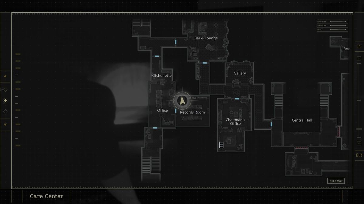 Resident Evil Requiem Mr. Raccoon - Records Room