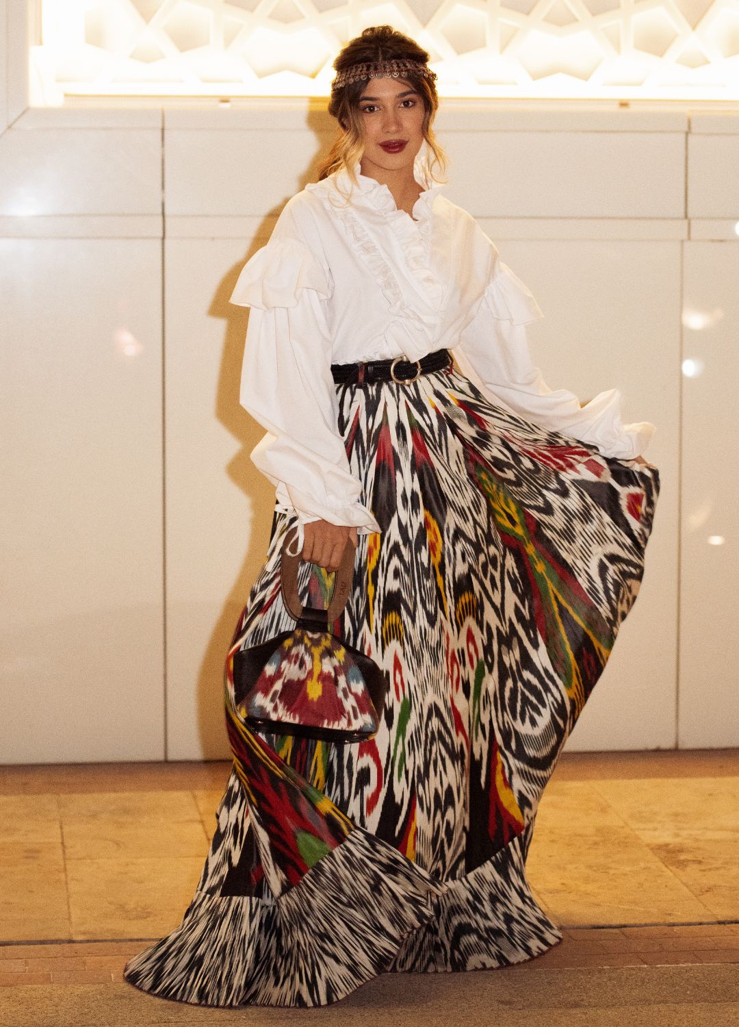 Ikat Weaving from Uzbekistan