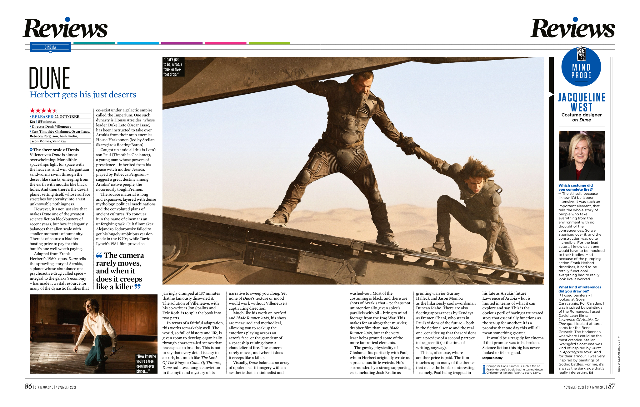 The Dune feature in SFX issue 345.