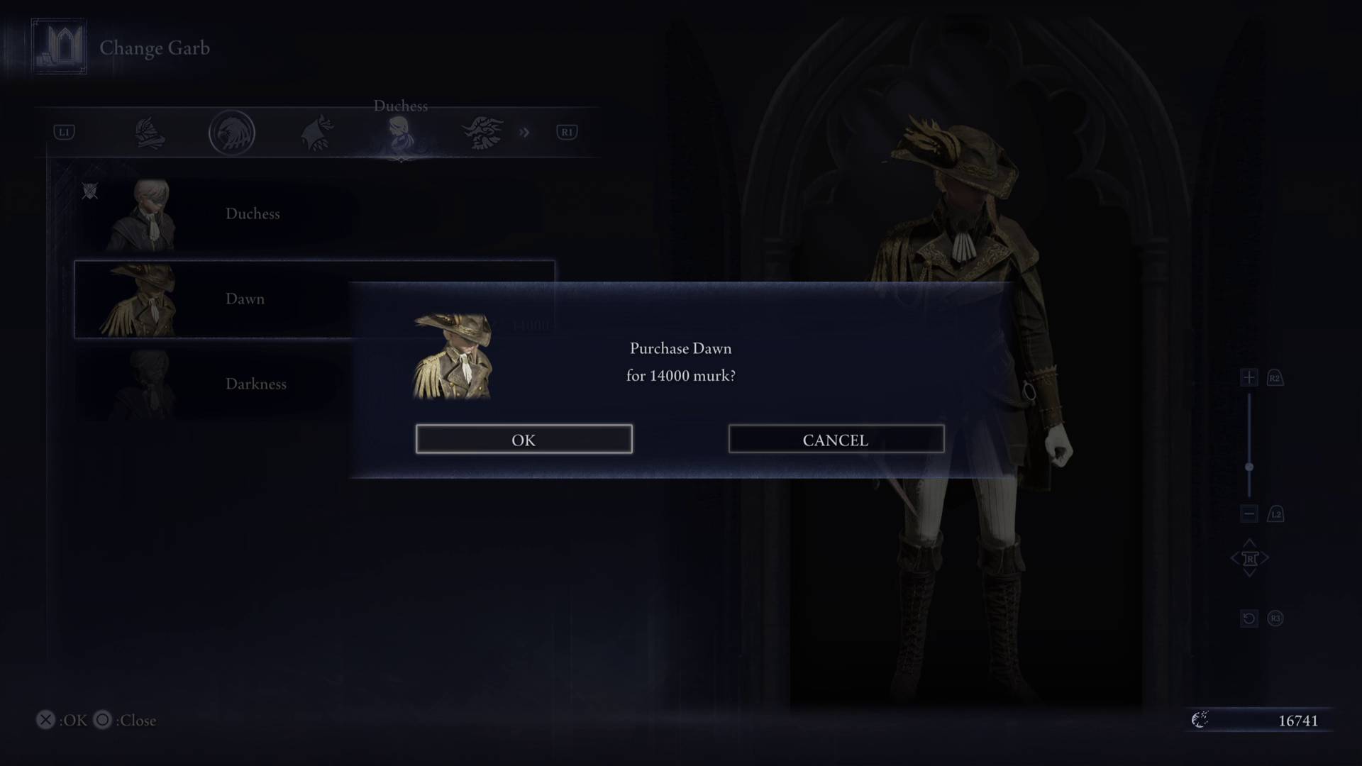 Elden Ring Nightreign skins unlock duchess skin