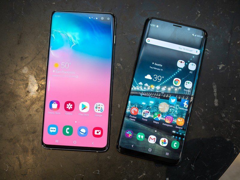 Galaxy S10+ vs. Galaxy S9+