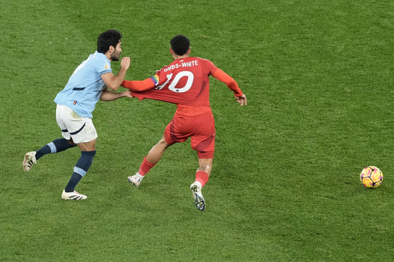 Manchester City vs Nottingham Forest shot on the Sony A1 II