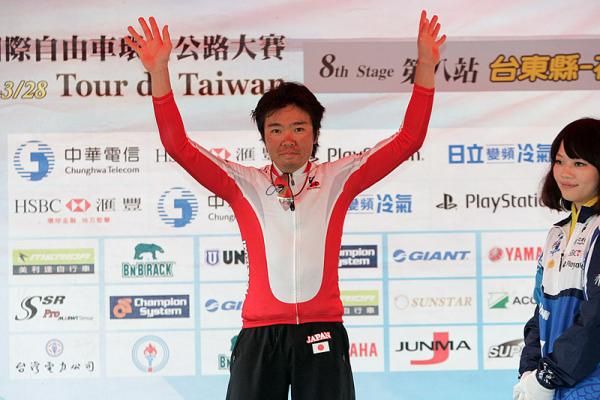 Stage winner Taiji Nishitani (Japan)