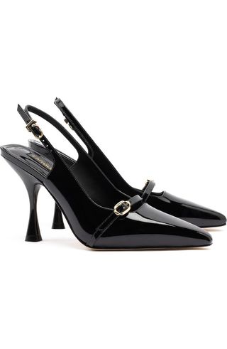 Ins Hi Slingback Pointed Toe Pump