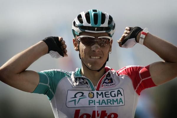 Philippe Gilbert (Omega Pharma-Lotto) became the first Belgian winner of Fl&egrave;che Wallonne since 2002.
