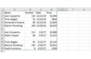 how to remove blank rows in excel for mac