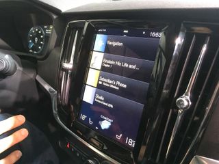Volvo's V90 also uses Android to power its infotainment panel.