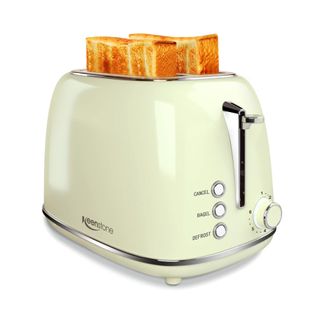 2 Slice Retro Stainless Steel Toaster