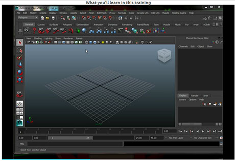 Video Tutorial: Maya 2014 Training