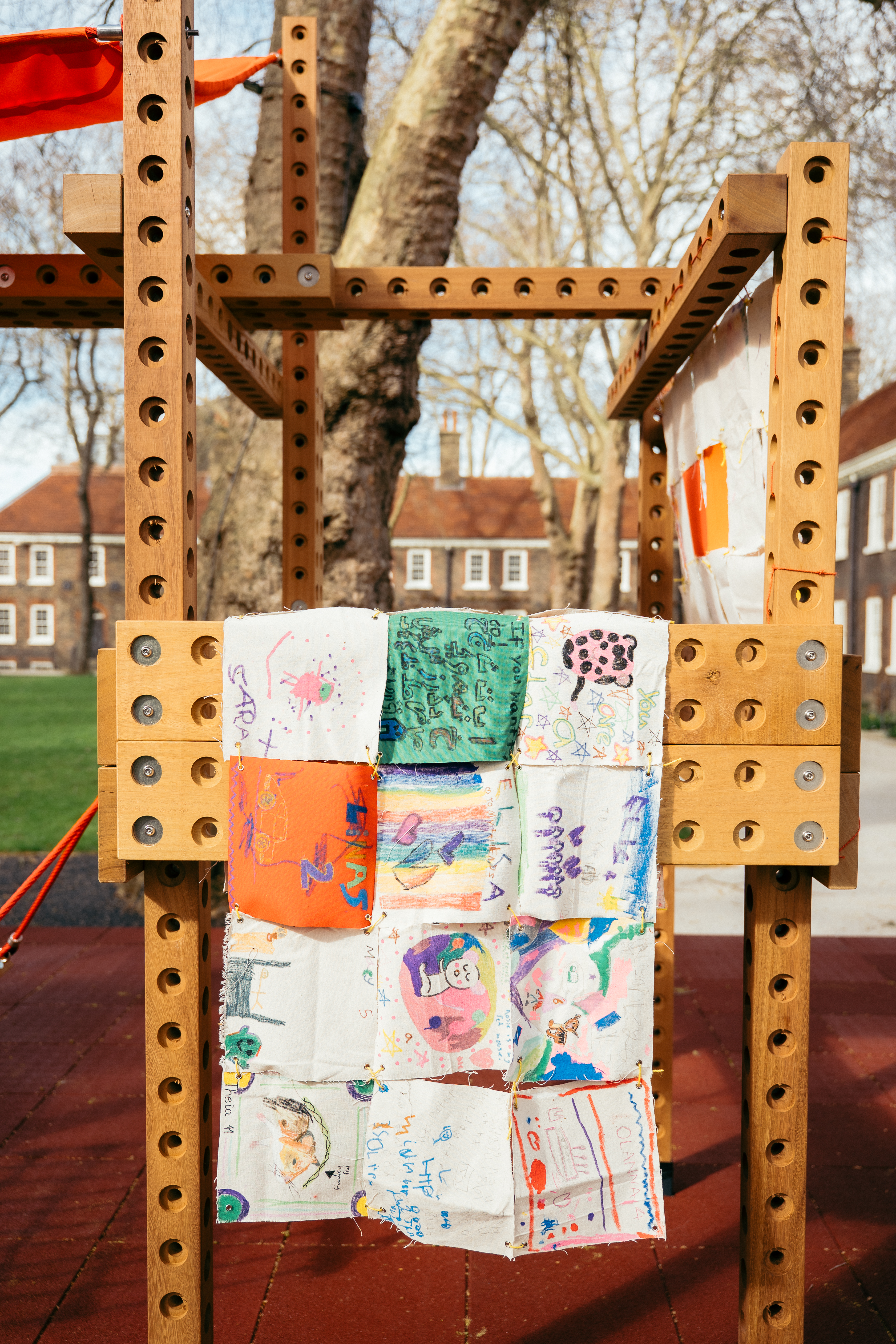 Playrise flat packed playground