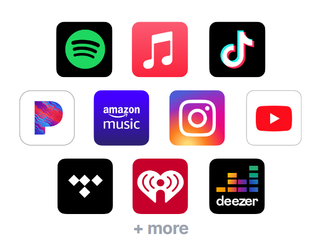 Music app icons