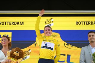 Demi Vollering goes into yellow after stage three of the Tour de France Femmes 2024