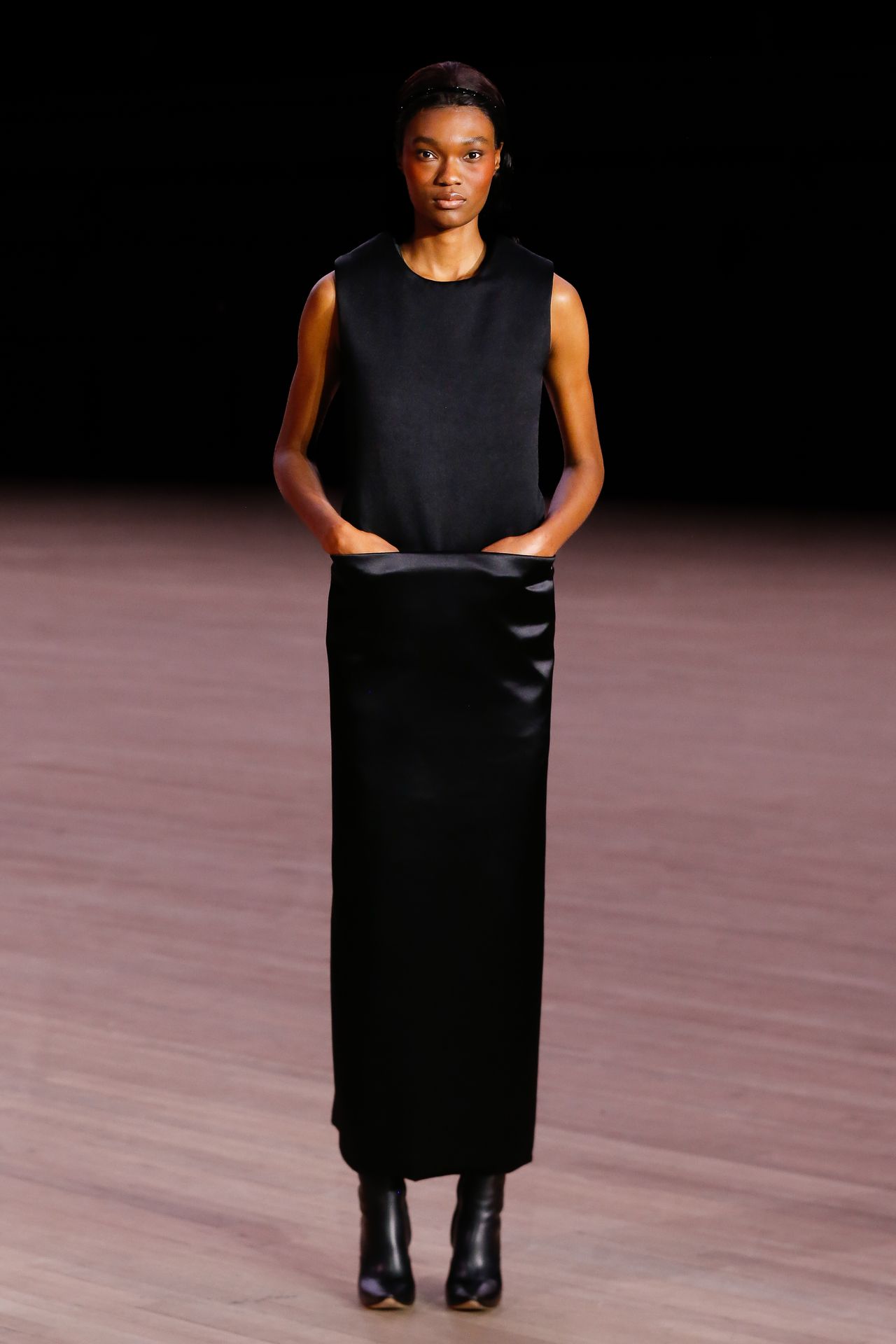 models wear the Marc Jacobs Fall 2026 runway collection at the Park Avenue Armory
