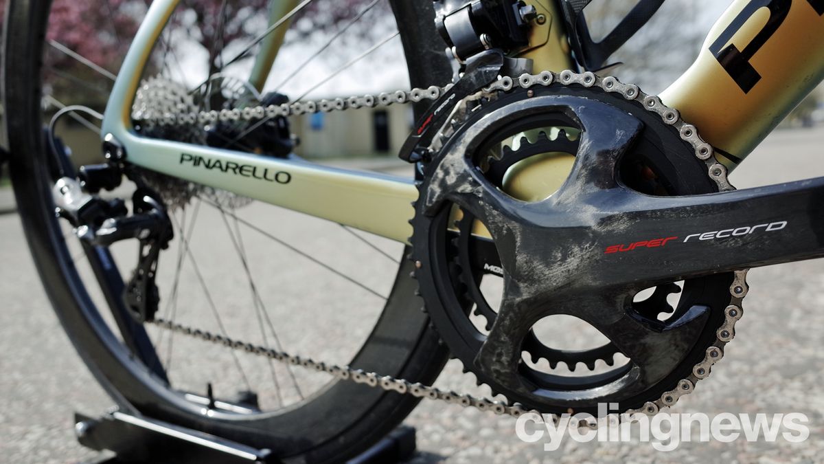 Campagnolo equipped Pinarello Dogma F12